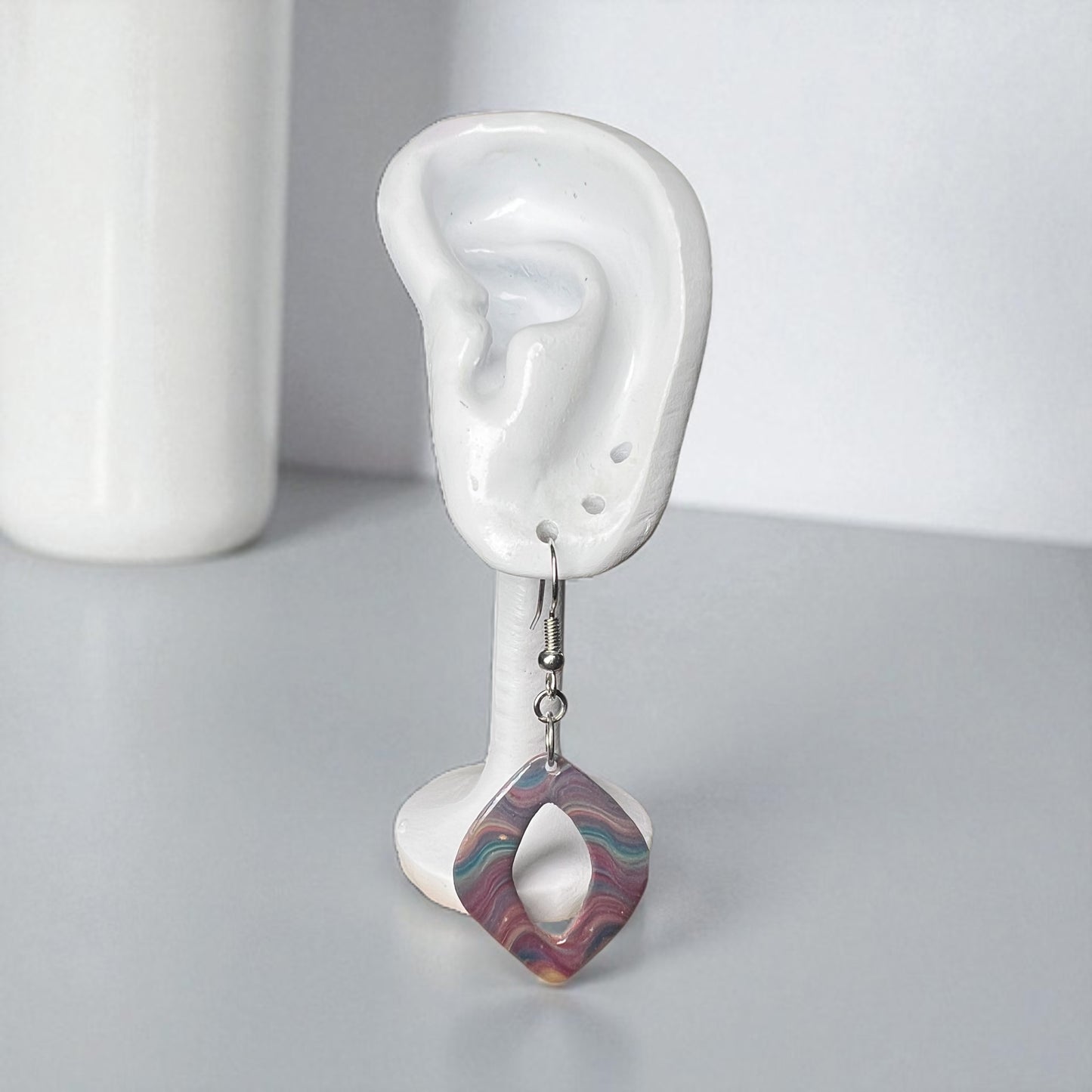 Wavy Rainbow Diamonds