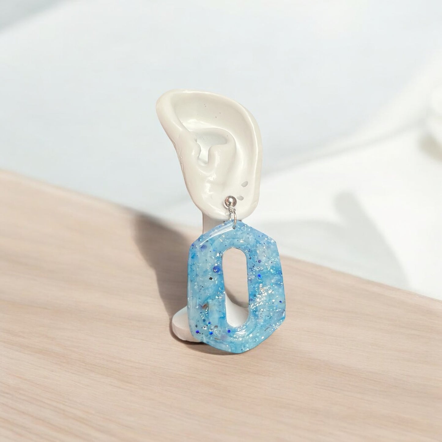 Icy Blue Glow-in-the-Dark Dangles