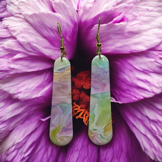 Watercolor Dangles