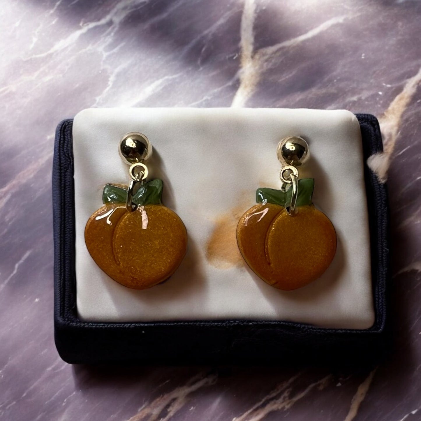 Pretty as a Peach Earrings